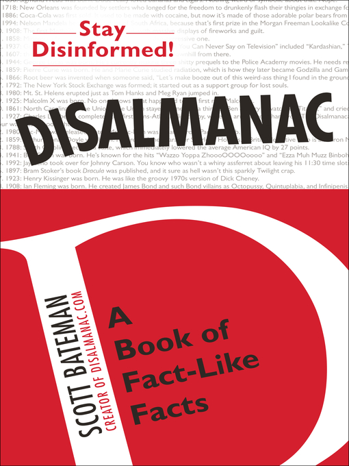 Title details for Disalmanac by Scott Bateman - Available